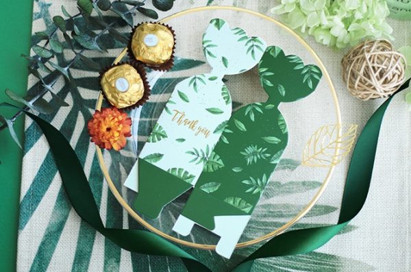 Dezute zalia 2 Žalia dėžutė "Thank you"