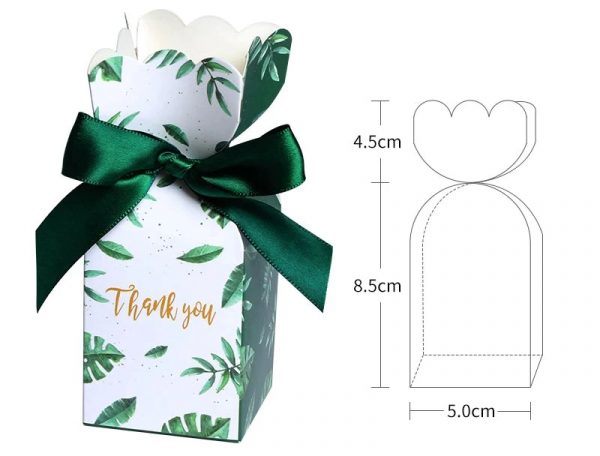 Dezute zalia 3 Žalia dėžutė "Thank you"