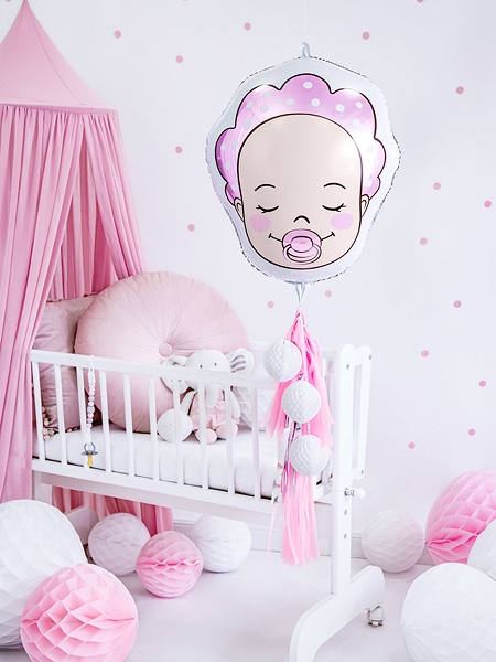 rozine baby 2 Balionas "Baby Pink"