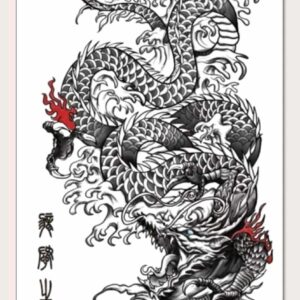 Tatuiruotė DRAKONAS