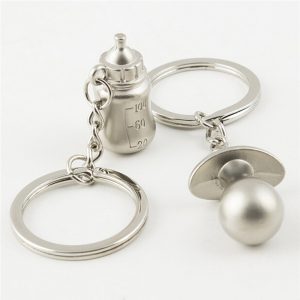 Raktų pakabukai "Buteliukas ir žindukas"