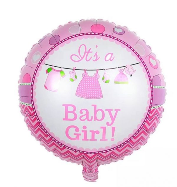 Folinis balionas "It's a BABY..." 1 its baby girl Folinis balionas "It's a BABY..."