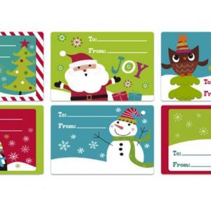 Dovanų žymėjimo lipdukai