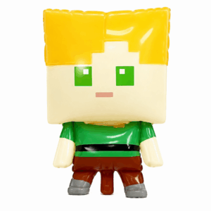 Folinis balionas Minecraft žmogeliukas