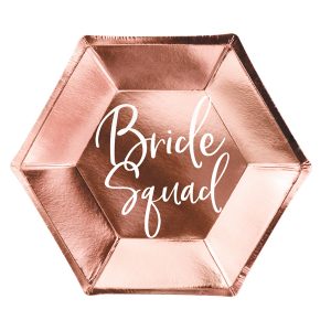Mergvakario lėkštutės BRIDE SQUAD