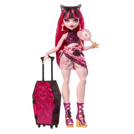 ebcfc768a17b8ffdb3f72964e935c07761bed38f c189f5072b „Monster High Skulltimate Secrets: Gore-geous Oasis“ lėlė Draculaura su aksesuarais